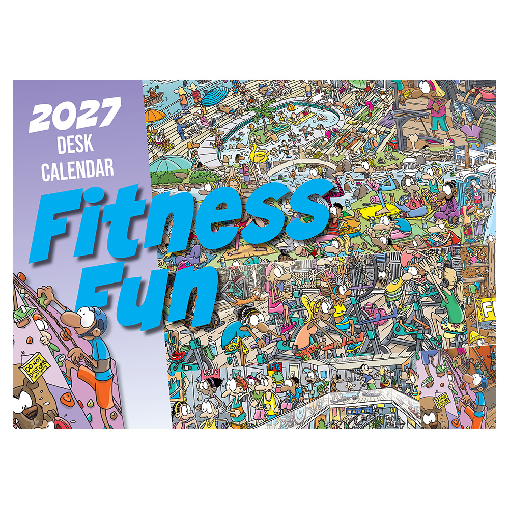 2027 Fitness Fun Desk Calendar 2027 Fitness Fun Desk Calendar