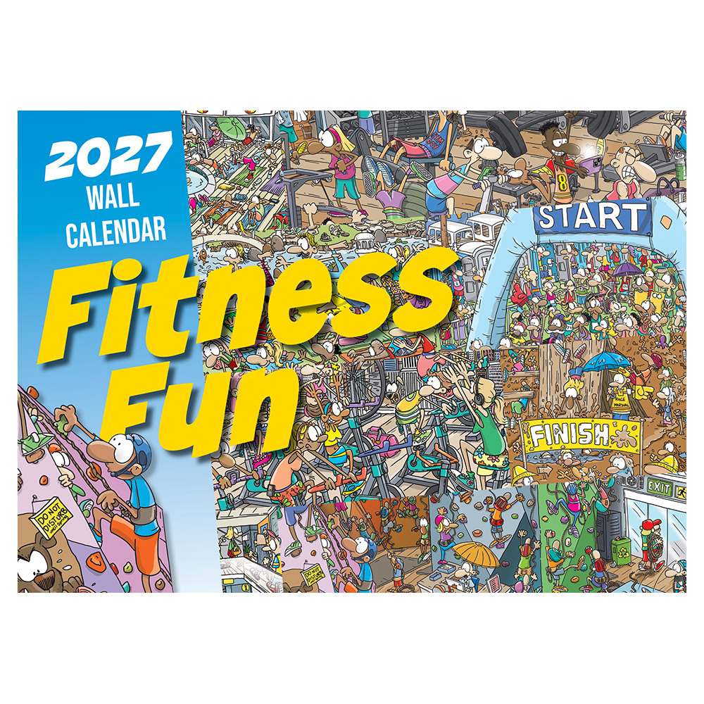 2027 Fitness Fun Wall Calendar 2027 Fitness Fun Wall Calendar