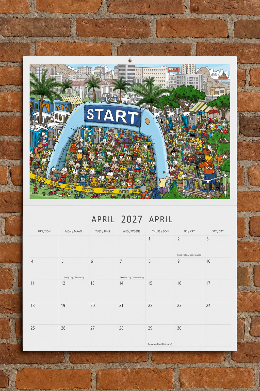 Wall-Calendar-2027 - Fun Run Wall-Calendar-2027 - Fun Run